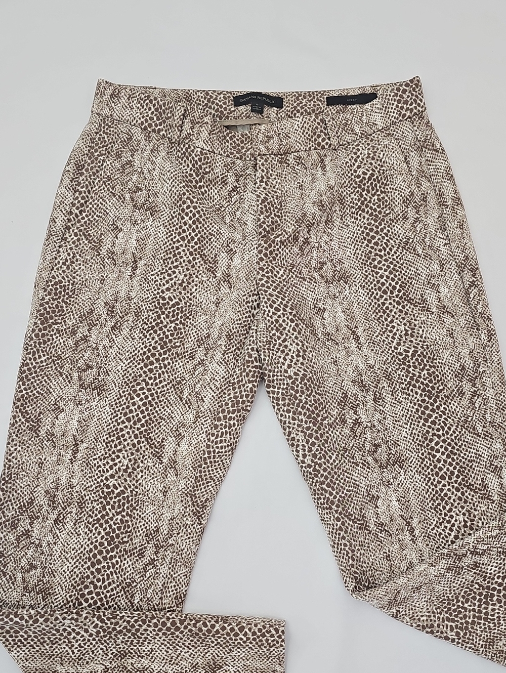 Banana Republic Leopard Print Trousers Womens Pants. Size 2 - Picture 7 of 15